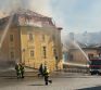 Zásah príslušníkov 81. krídla Sliač pri požiari v Banskej Štiavnici