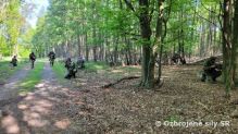 Prápor podpory velenia na intenzívnom výcviku