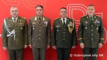 Rokovanie náčelníkov generálnych štábov krajín V4 